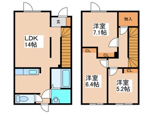 Sincereの物件間取画像